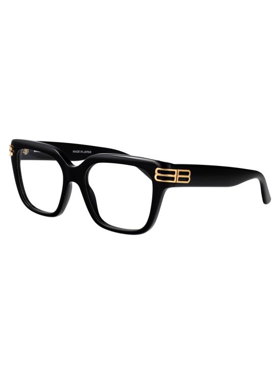 25FW 발렌시아가 안경 BB0437O 006 BLACK BLACK TRANSPARENT - BALENCIAGA