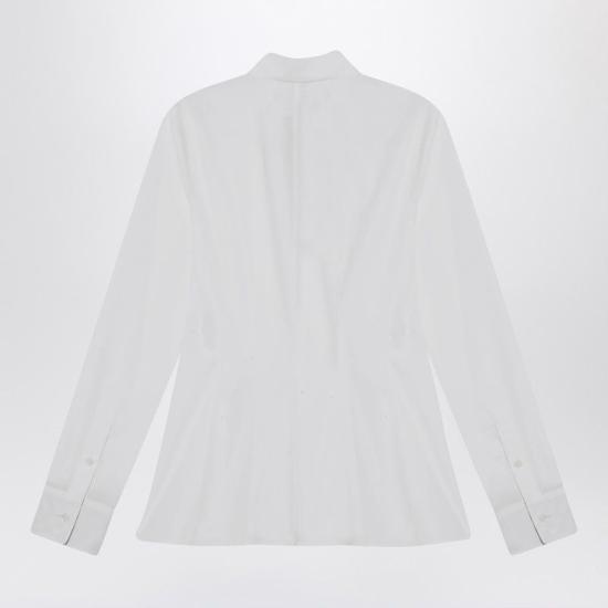 25FW 버버리 슬림핏 코튼 포플린 셔츠 8117134158871 A1462 WHITE - BURBERRY