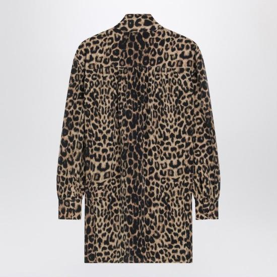 25FW 생로랑 미디 원피스 851136Y6J43 9665 PRINT - SAINT LAURENT