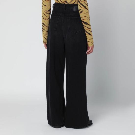 25FW 가니 스트레이트 팬츠 J18536987 055 BLACK - GANNI