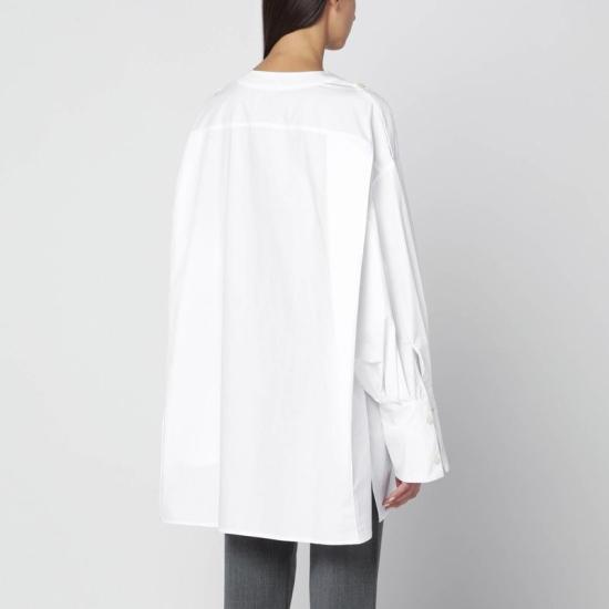 25FW 더 레이티스트 블라우스 TLW04002T0207ABTP T0001 WHITE - THE LATEST