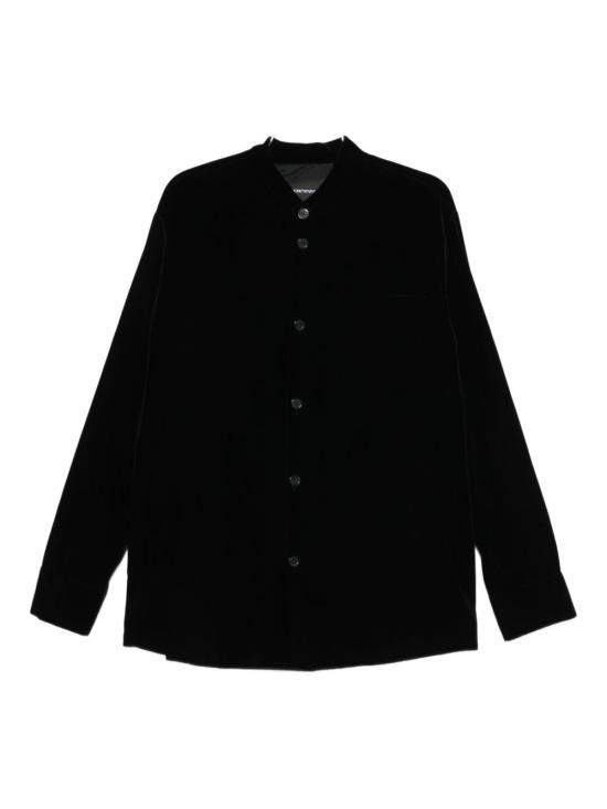 25FW 엠포리오 아르마니 긴팔 셔츠 EM002004TE17083UC001 BLACK