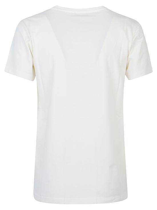 25FW 엠포리오 아르마니 반팔 티셔츠 EW000408AF10881U0011 WHITE - EMPORIO ARMANI