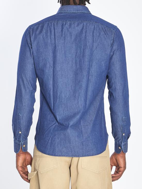 25FW 보리엘로 긴팔 셔츠 90951MARECHIARO BLU BLUE - BORRIELLO