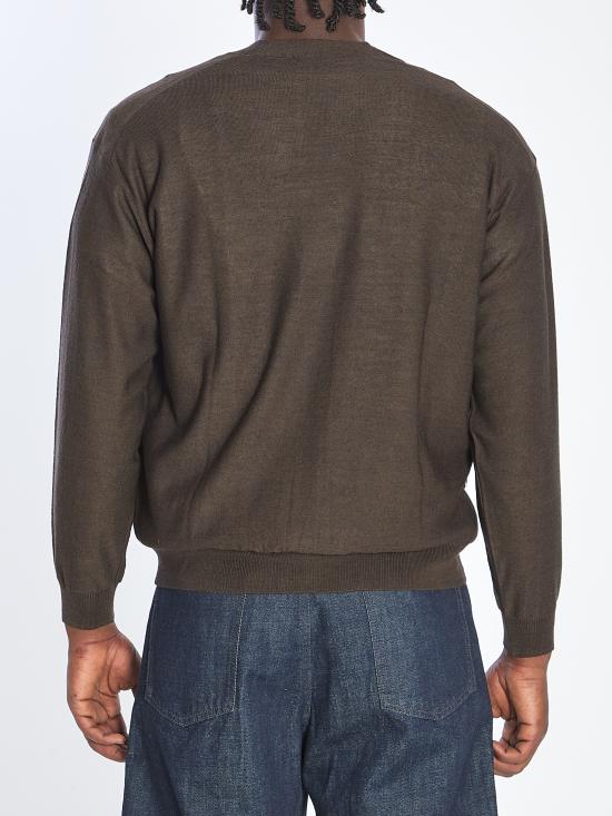 25FW 르메르 릴렉스드 트위스트 가디건 TO1082LK087 BR397 BROWN - LEMAIRE