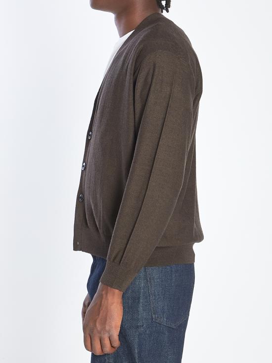 25FW 르메르 릴렉스드 트위스트 가디건 TO1082LK087 BR397 BROWN - LEMAIRE