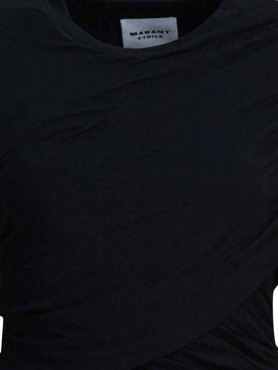 25FW 이자벨마랑에뚜왈 미디 원피스 25ARO0842FAC3K01E01BK BLACK - ISABEL MARANT ETOILE