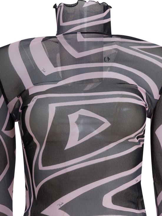 25FW 에밀리오푸치 반팔 티셔츠 5UJM155U749047 BLACK - EMILIO PUCCI