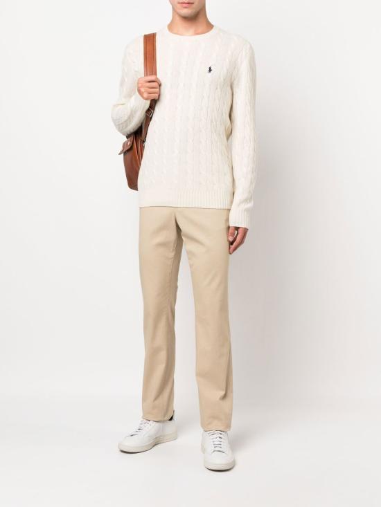 25FW 폴로 랄프로렌 스웨터 710876762010ANDOVERCREAM WHITE - POLO RALPH LAUREN
