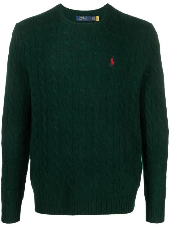 25FW 폴로 랄프로렌 스웨터 710876762004MOSSAGATE GREEN - POLO RALPH LAUREN