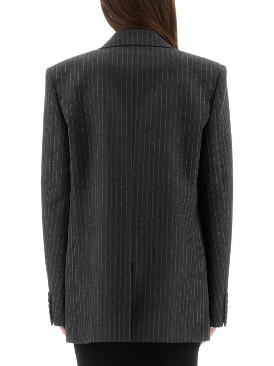 25FW 생로랑 수트 자켓 843367Y802W 1260 STRIPPED - SAINT LAURENT