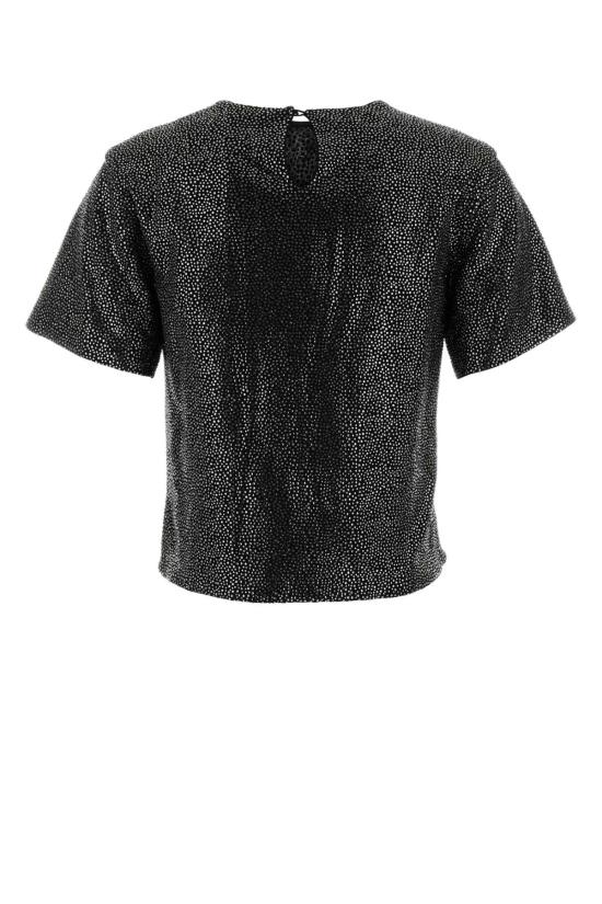 25SS 쥬세페 디 모라비토 반팔 티셔츠 04SSTO318FC04428AC 9999 BLACK - GIUSEPPE DI MORABITO