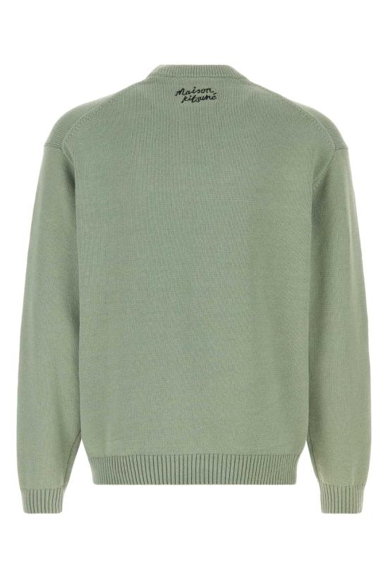 25SS 메종키츠네 스웨터 OM00802KT1030 0078 GREEN - MAISON KITSUNE