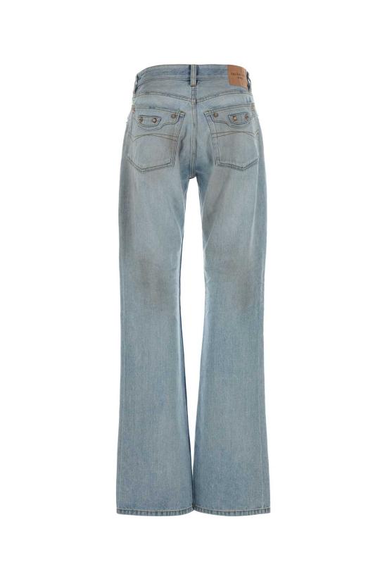 25FW 발렌시아가 스트레이트 팬츠 849953TTW74 4200 LIGHT BLUE - BALENCIAGA