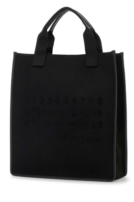 25FW 마르지엘라 카바스 쇼핑백 SB1WC0019P8725 H8419 BLACKBLACKBLACK - MAISON MARGIELA