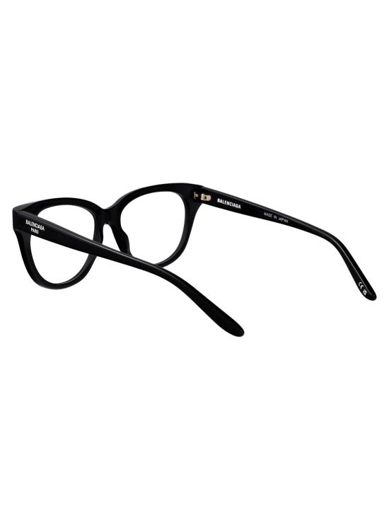 25FW 발렌시아가 안경 BB0441O 008 BLACK BLACK TRANSPARENT - BALENCIAGA