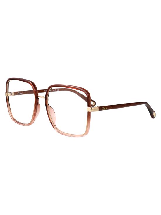 25FW 끌로에 안경 CH0338O 003 BROWN BROWN TRANSPARENT - CHLOE