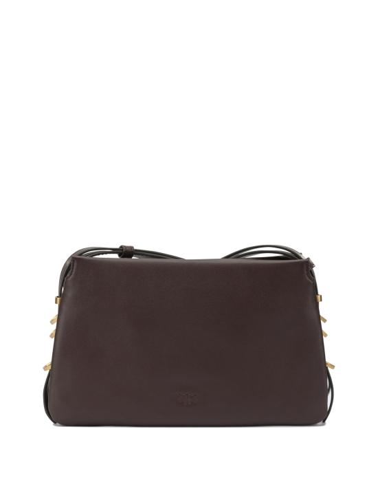 25FW 핑코 크로스백 105883A0QOLA7Q BROWN - PINKO