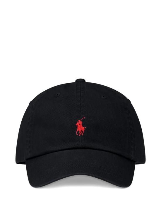 25FW 폴로 랄프로렌 포니 자수 치노 볼캡 211912843 019 BLACK
