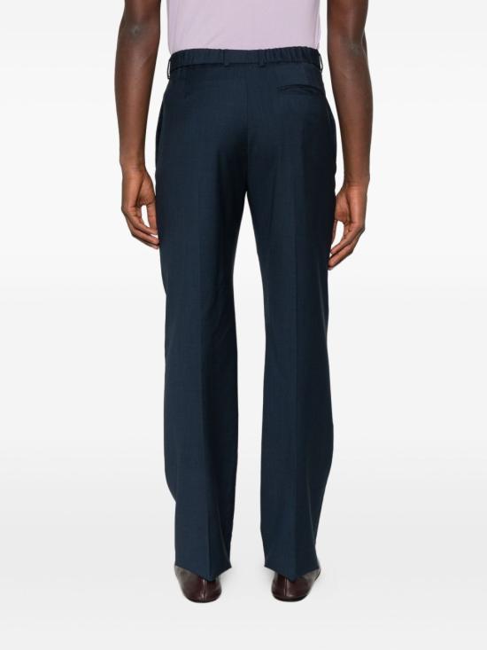 25FW 엠포리오 아르마니 스트레이트 팬츠 EM000275TE17031OB007 BLUE - EMPORIO ARMANI