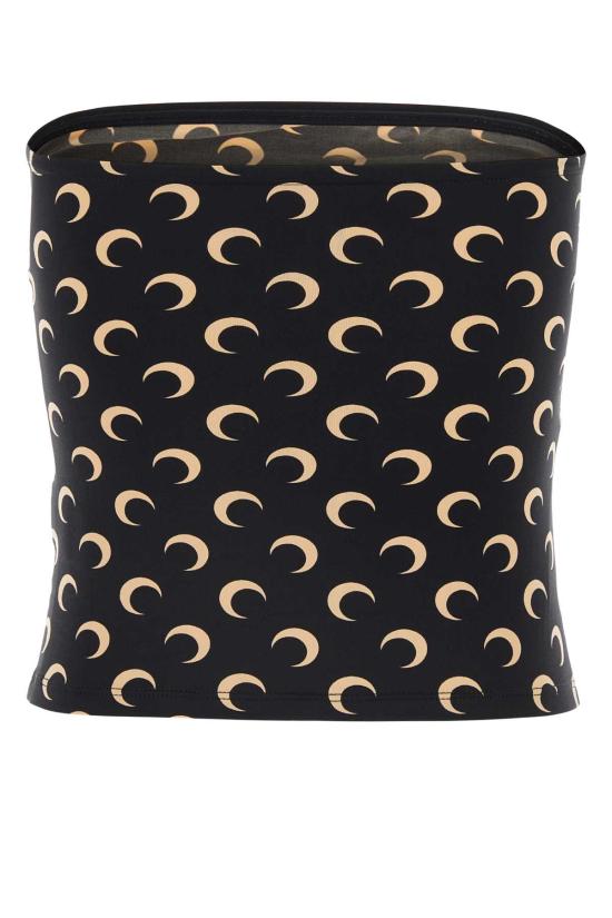 25FW 마린세르 반팔 티셔츠 WTS011ACJER0001IT99 BLACK - MARINE SERRE