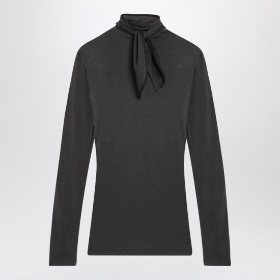 25FW 르메르 반팔 티셔츠 TO1469LJ1039BK996 COAL