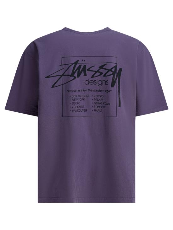26SS 스투시 반팔 티셔츠 1905079GRPE Purple - STUSSY