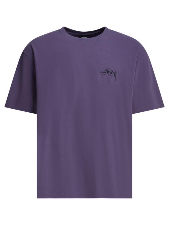 26SS 스투시 반팔 티셔츠 1905079GRPE Purple