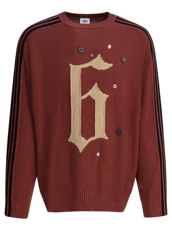 25FW 아디다스 X 송 포 더 뮤트 ADI006 스웨터 KC0327WILSEP Bordeaux