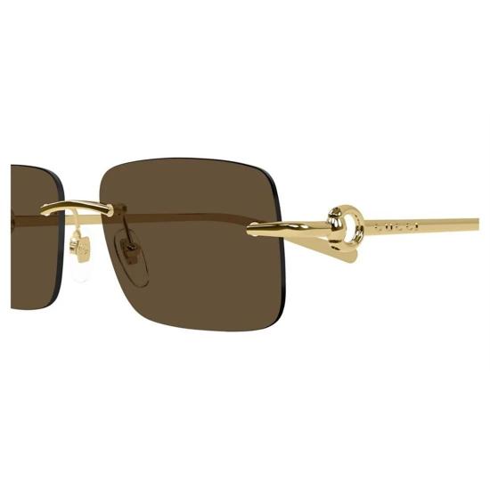 25SS 구찌 선글라스 GG1703S 004 GOLD GOLD BROWN - GUCCI