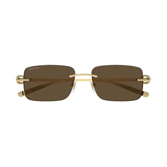 25SS 구찌 선글라스 GG1703S 004 GOLD GOLD BROWN - GUCCI