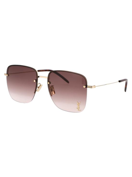  생로랑 선글라스 SL 312 M 008 GOLD BROWN - SAINT LAURENT
