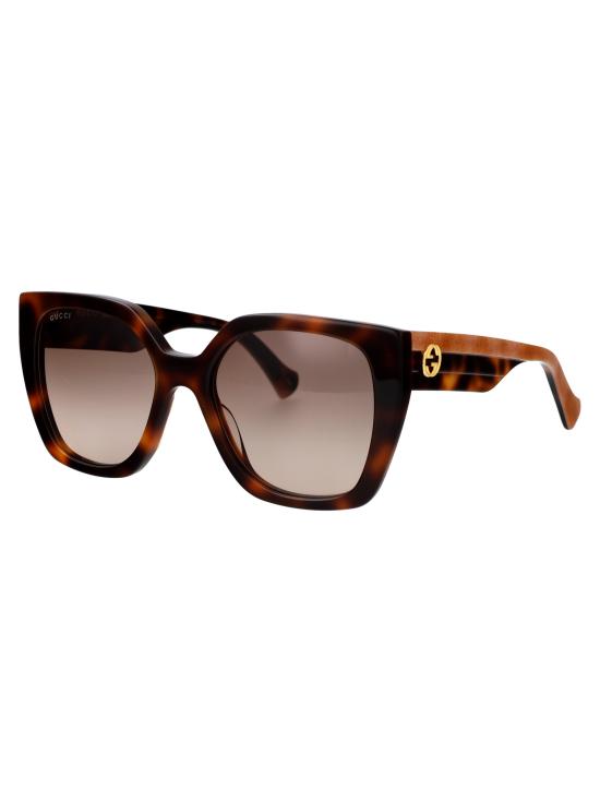 25SS 구찌 선글라스 GG1300S 003 HAVANA CRYSTAL BROWN - GUCCI