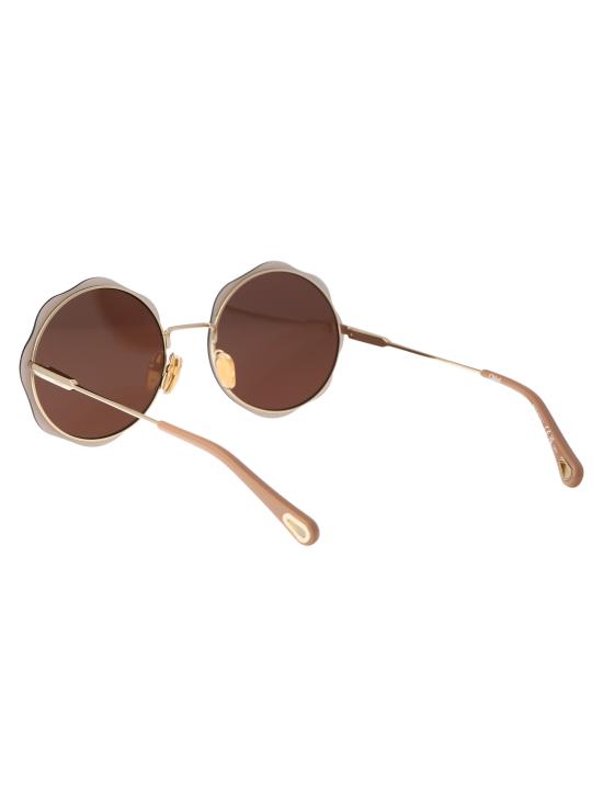 25SS 끌로에 선글라스 CH0202S 004 GOLD GOLD BROWN - CHLOE