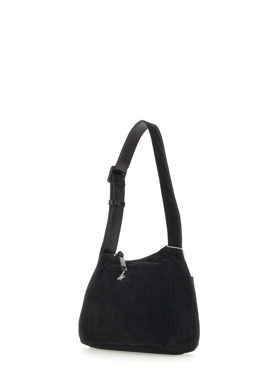 25FW 비비안웨스트우드 숄더백 4602000UWL007EN401 BLACK DOM - VIVIENNE WESTWOOD