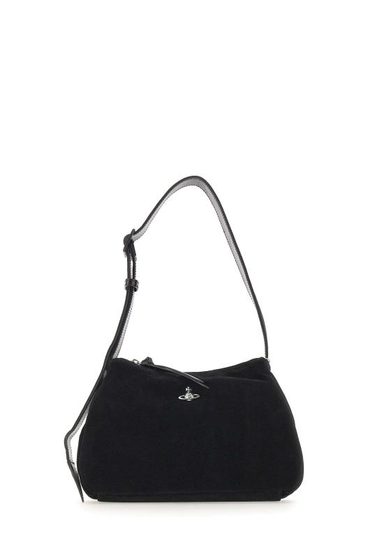 25FW 비비안웨스트우드 숄더백 4602000UWL007EN401 BLACK DOM