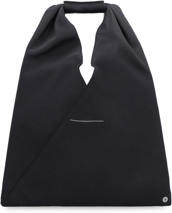 25FW MM6 메종마르지엘라 JAPANESE 재패니즈 스몰 토트백 S54WD0043P4344 T8013 black - MM6 MAISON MARGIELA