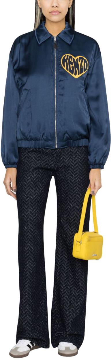  겐조 코트 FD62BL1769FM77 BLUE - KENZO