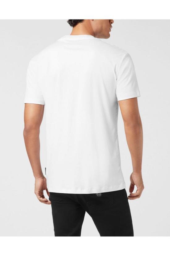 25FW 필립 플레인 반팔 티셔츠 AAEC MTK8740 PJY002N01 WHITE - PHILIPP PLEIN