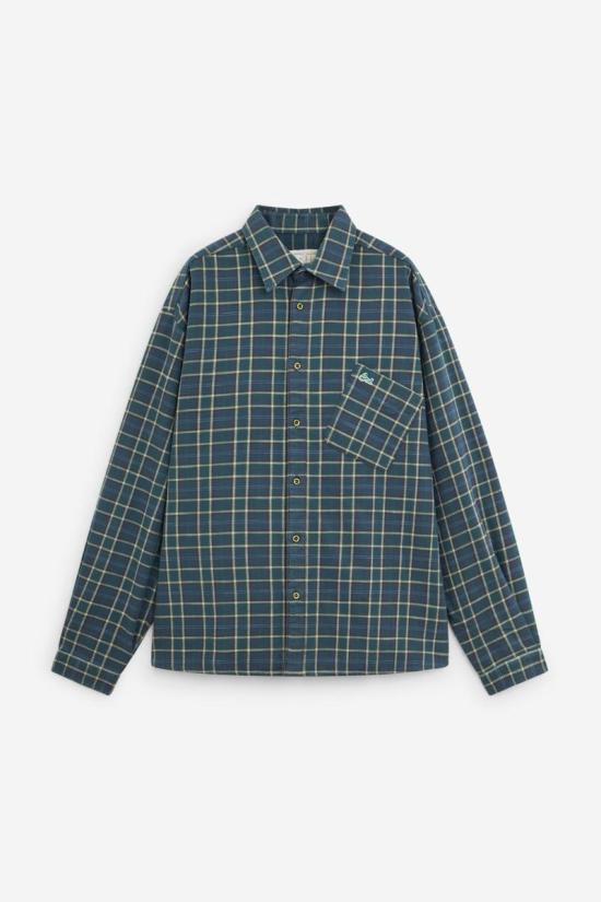 25FW 이알엘 긴팔 셔츠 117617 ERL11B004 BLUE