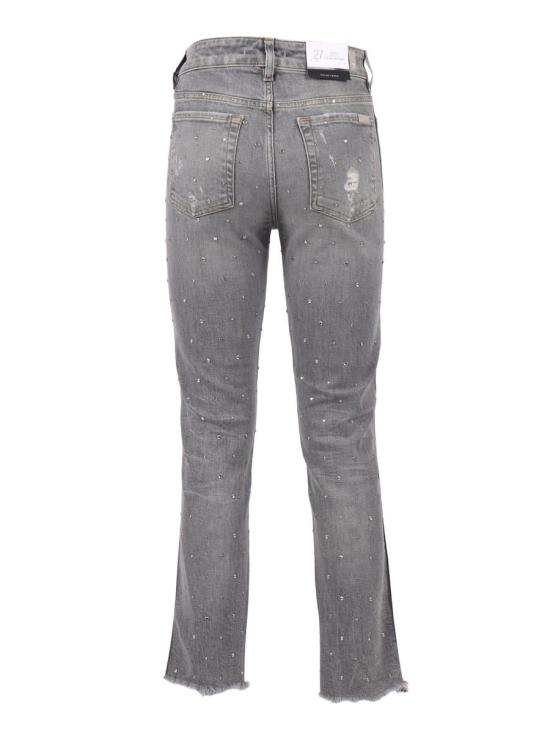 25FW 세븐포올맨카인드 데님 팬츠 JSE1R78COR Grey 242854 GRAY - 7 FOR ALL MANKIND