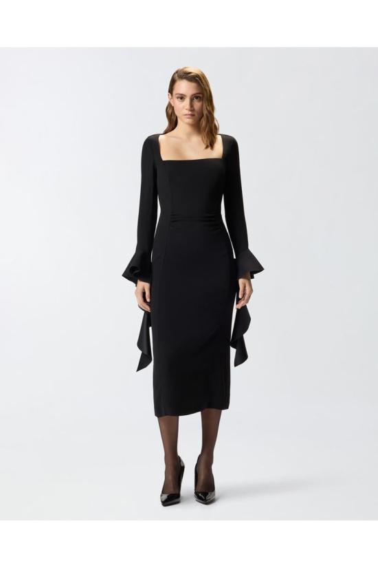 25FW 핑코 미디 원피스 105736A2Q2Z99 Black - PINKO