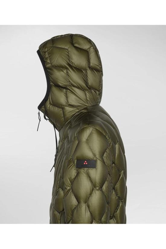 25FW 페트레이 웨이웨이 KJ BMAT 기하학적 퀼팅 모던 다운 재킷  PEU5205 01181862690 GREEN - PEUTEREY