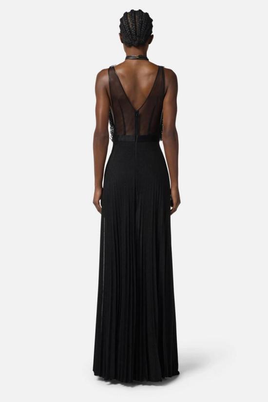 25FW 엘리자베타프랜치 롱 원피스 ABR1957E2110 Black - ELISABETTA FRANCHI