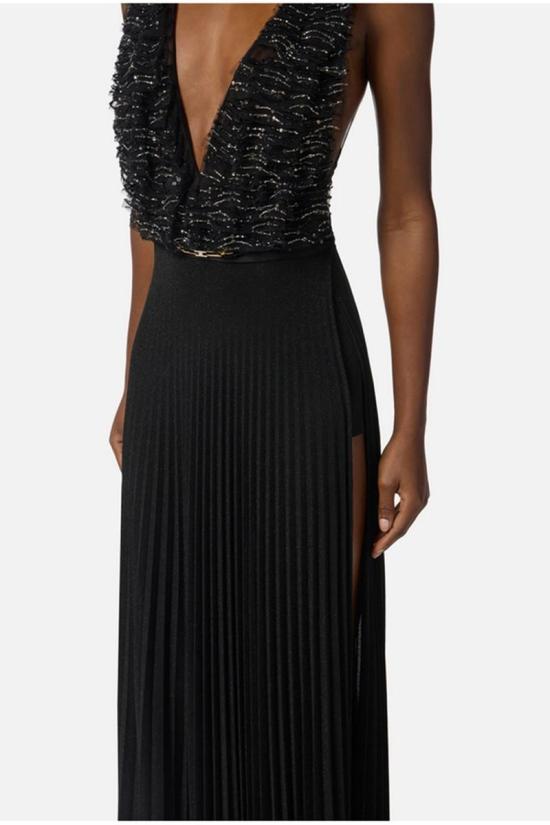 25FW 엘리자베타프랜치 롱 원피스 ABR1957E2110 Black - ELISABETTA FRANCHI