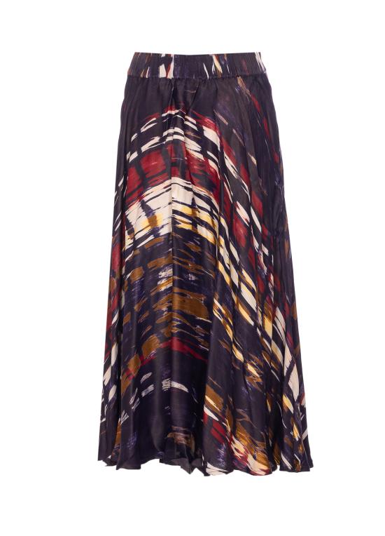 25FW 야비 미디 스커트 D 138 SHELTON SC DDCR 1 MultiColour - YAVI