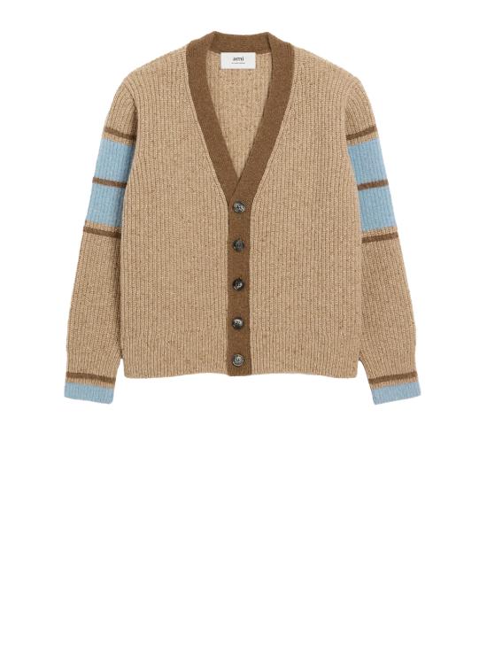 25FW 아미 가디건 HKC358 KN0111 280 Brown