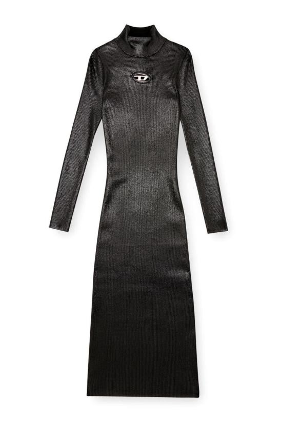 25FW 디젤 롱 원피스 A14186 0QVCE9XXD Black