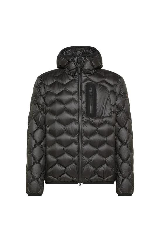 25FW 페트레이 웨이웨이 KJ BMAT 기하학적 퀼팅 모던 다운 재킷  PEU5205 01181862NER Black