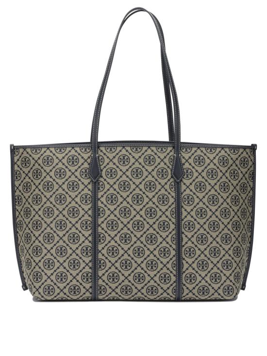 26FW 토리버치 T 모노그램 토트백 174279405 Blue - TORY BURCH